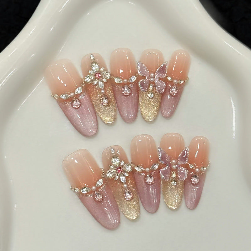 Fairy-Style Nagelsticker mit Sterne-Muster