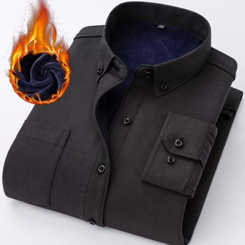 Oxford Flanell Hemd mit Fleece-Futter – Bild 7 | LuxeStyle
