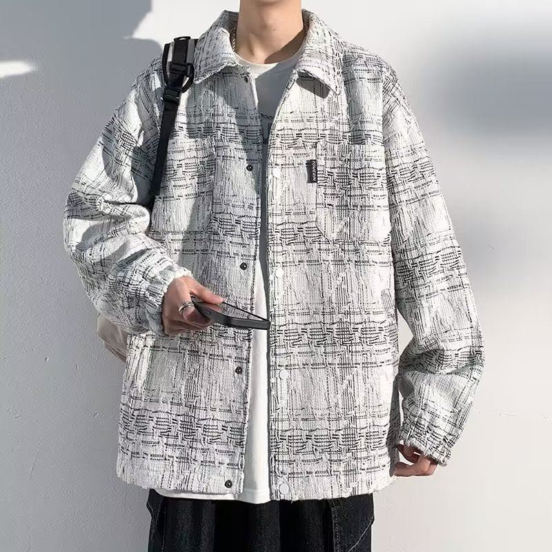 Karottenmuster-Jacket