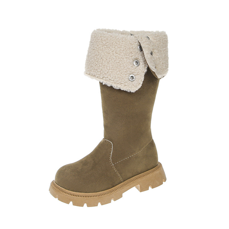 Kinder Winterstiefel mit Fleece-Auskleidung – Bild 4 | LuxeStyle