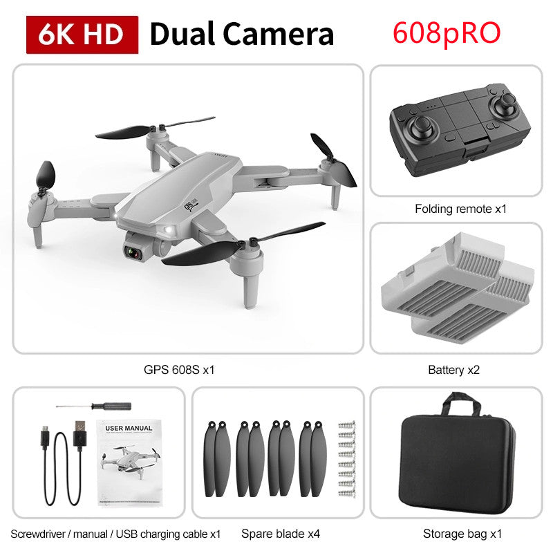 GPS-Drohne mit Dual-Kamera