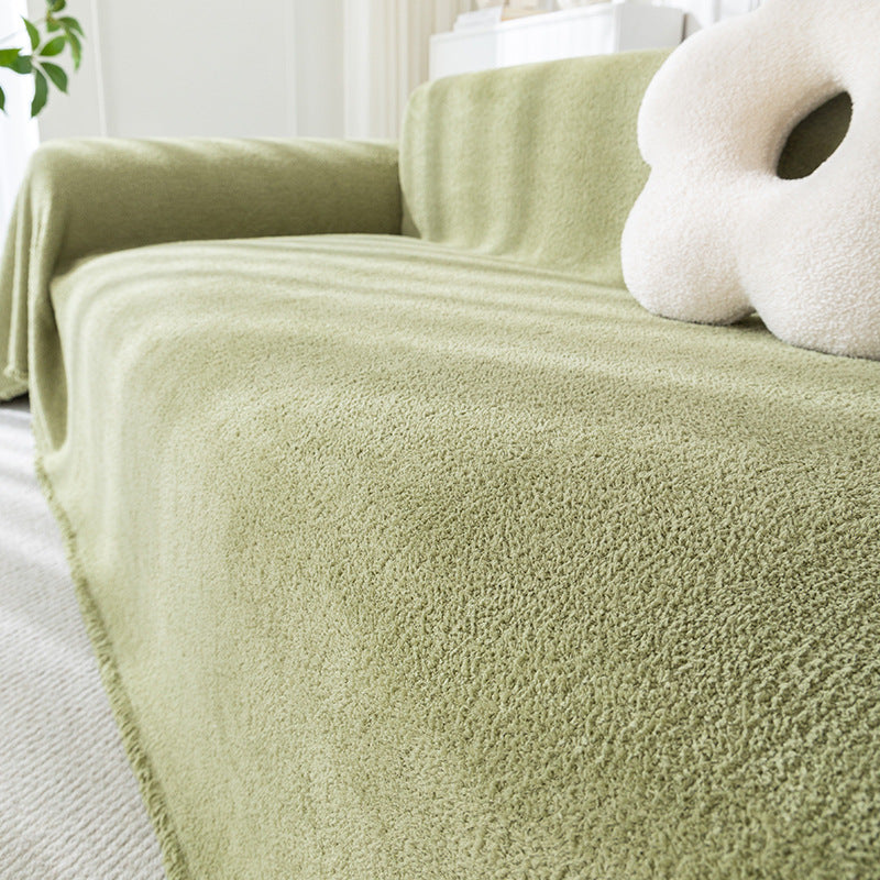 Wasserfester Sofaüberzug aus Fuzzy-Garn