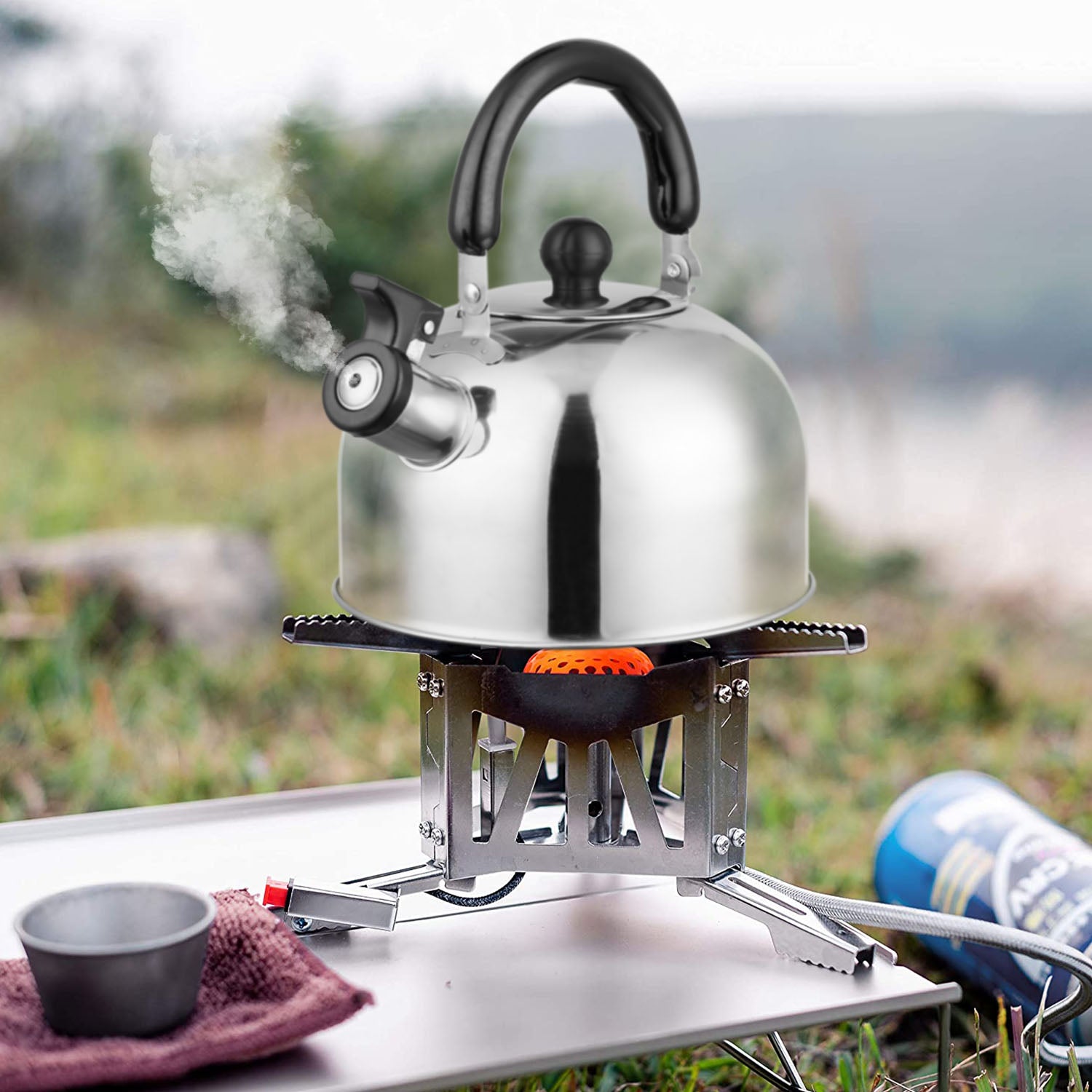 Wasserkessel Herd Camping