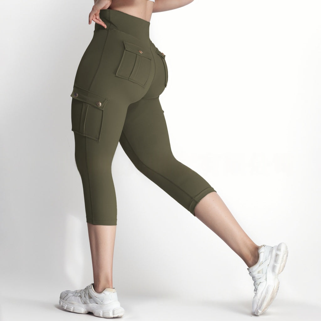 Damen Fitness-Hose mit Taschen