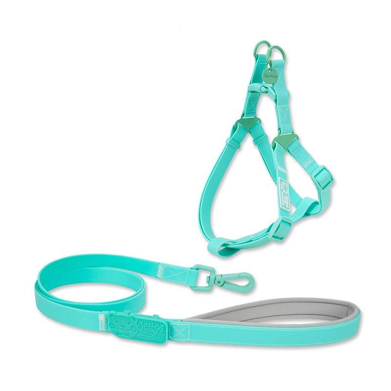 Jelly Color PVC Brust-Rücken-Geschirr – Bild 2 | LuxeStyle