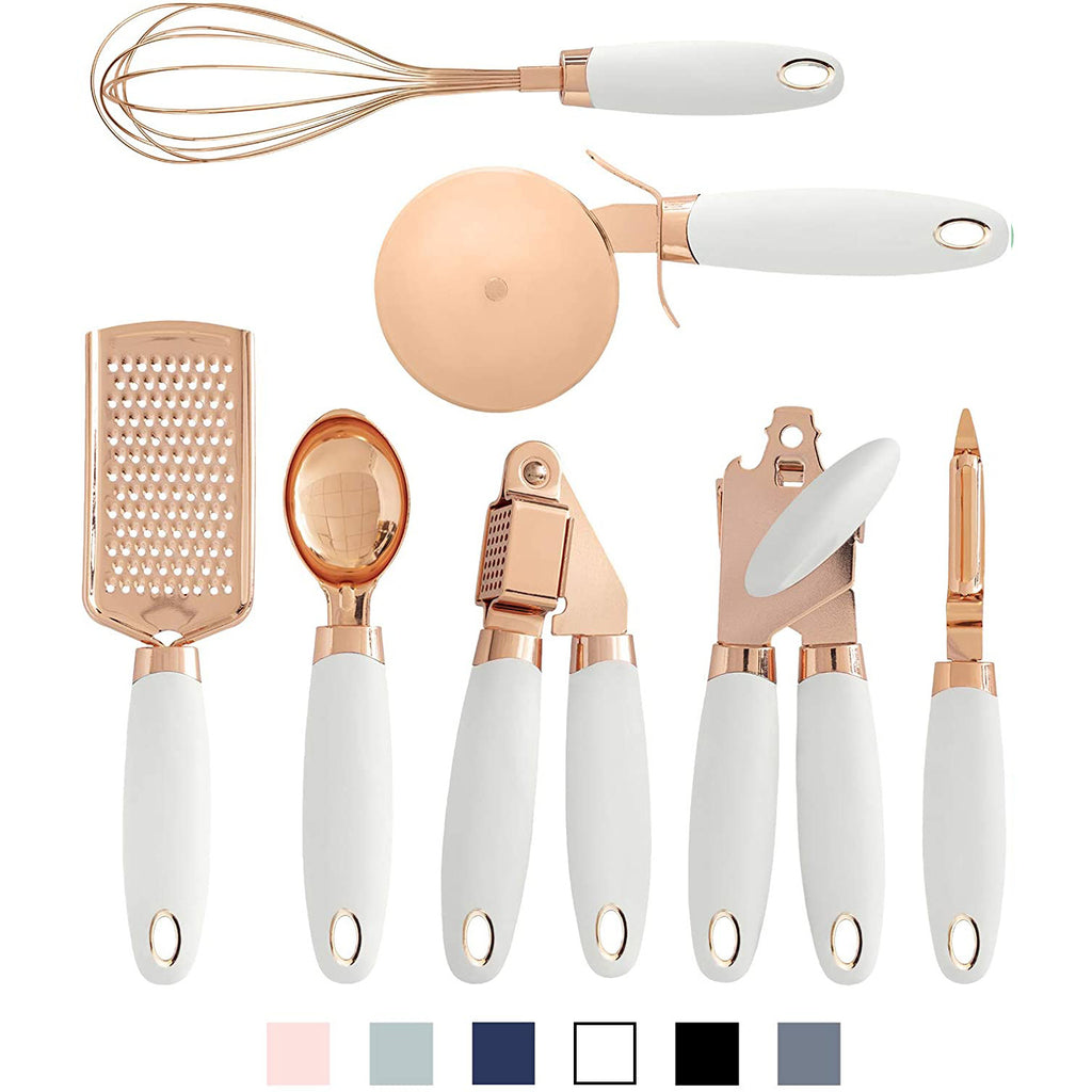 7-teiliges Küchenhelfer-Set aus Edelstahl – Bild 3 | LuxeStyle