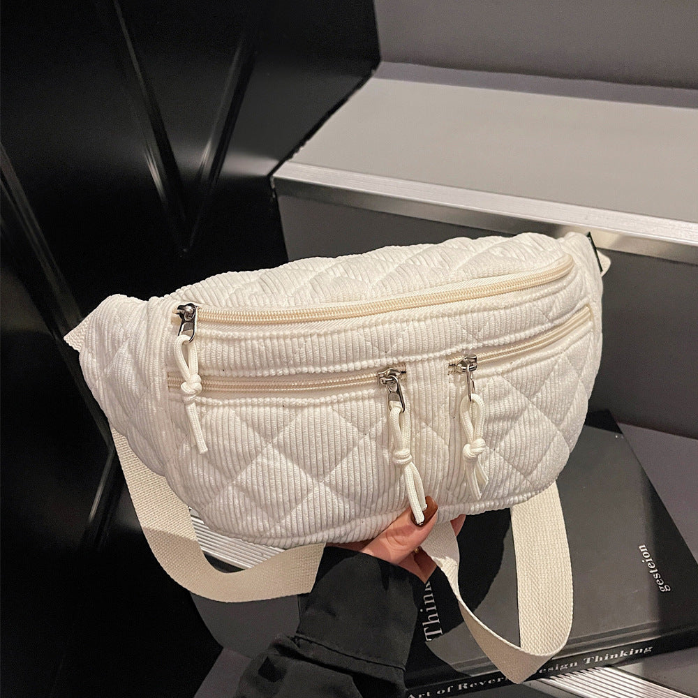 Klassische Corduroy-Tasche