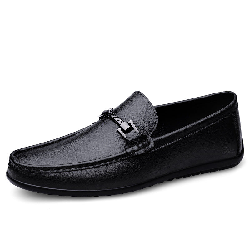 Herren Leder Flats mit weicher Sohle – Bild 6 | LuxeStyle