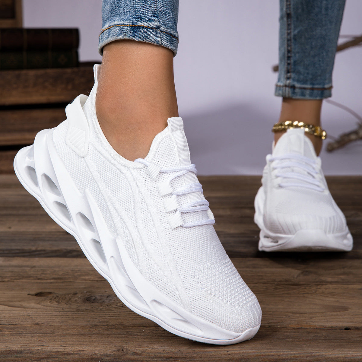Unisex Mesh Freizeitschuhe mit weicher Sohle – Bild 4 | LuxeStyle