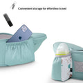 Babytrage mit Hüftsitz – verschiedene Farben – Bild 1 | LuxeStyle