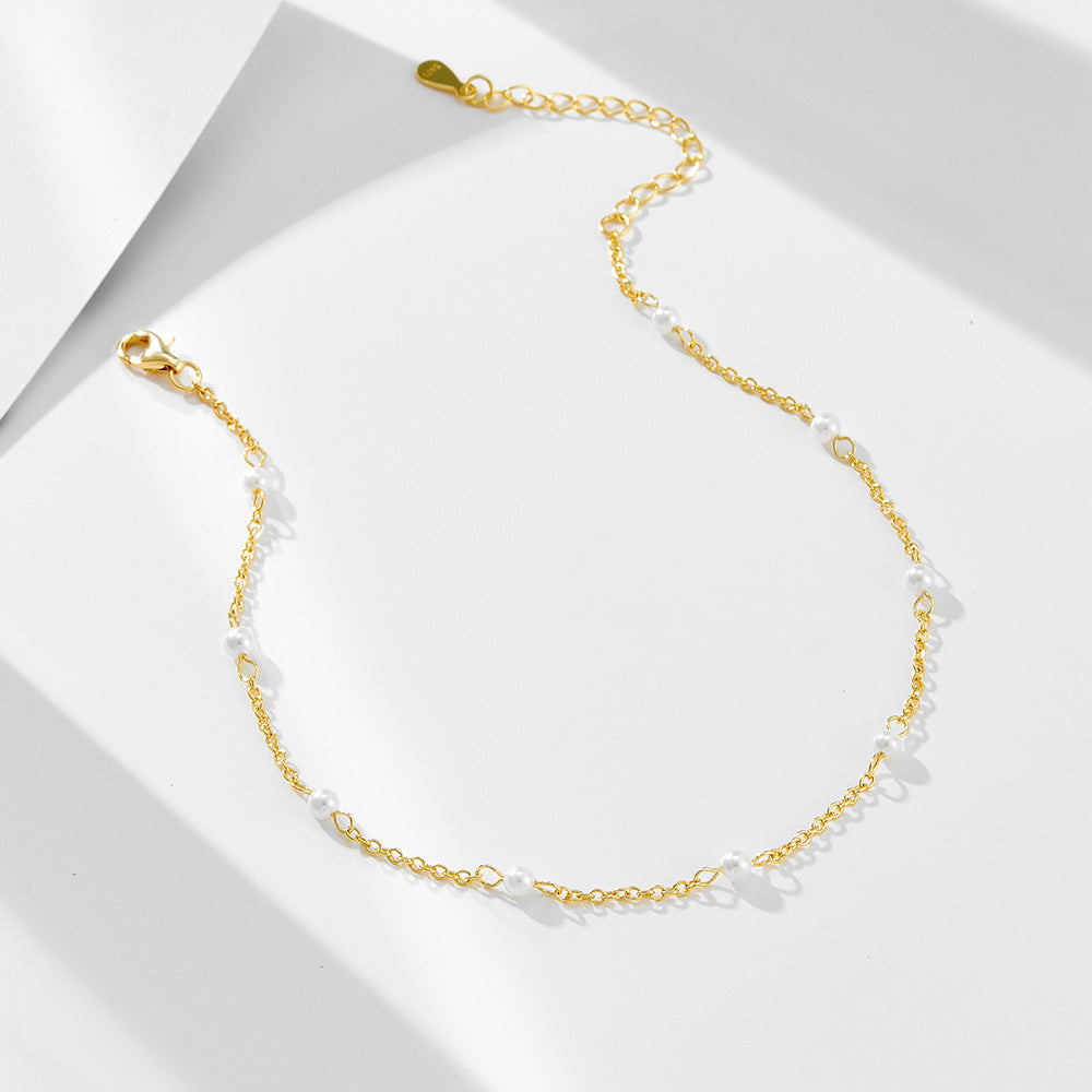 Sommerperlen-Anklet
