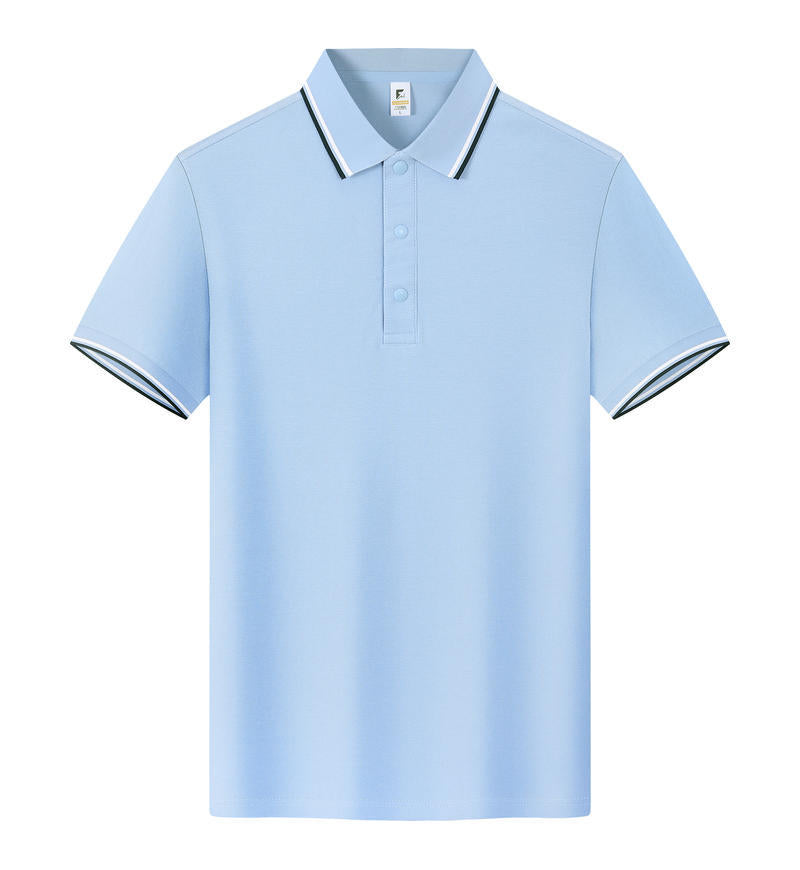 Kurzarm-T-Shirt aus Langstapel-Baumwolle – Bild 13 | LuxeStyle