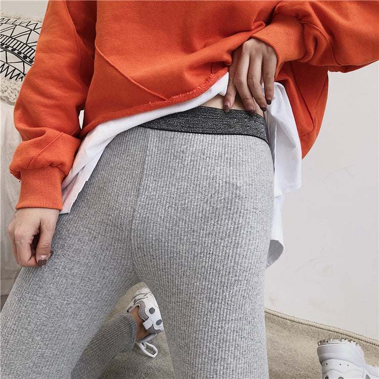 Schlanke Hochtaillihose