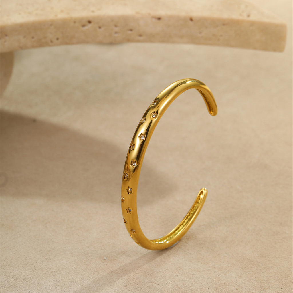 Titanstahl-Armband mit Kristallen oder Diamanten – Bild 8 | LuxeStyle
