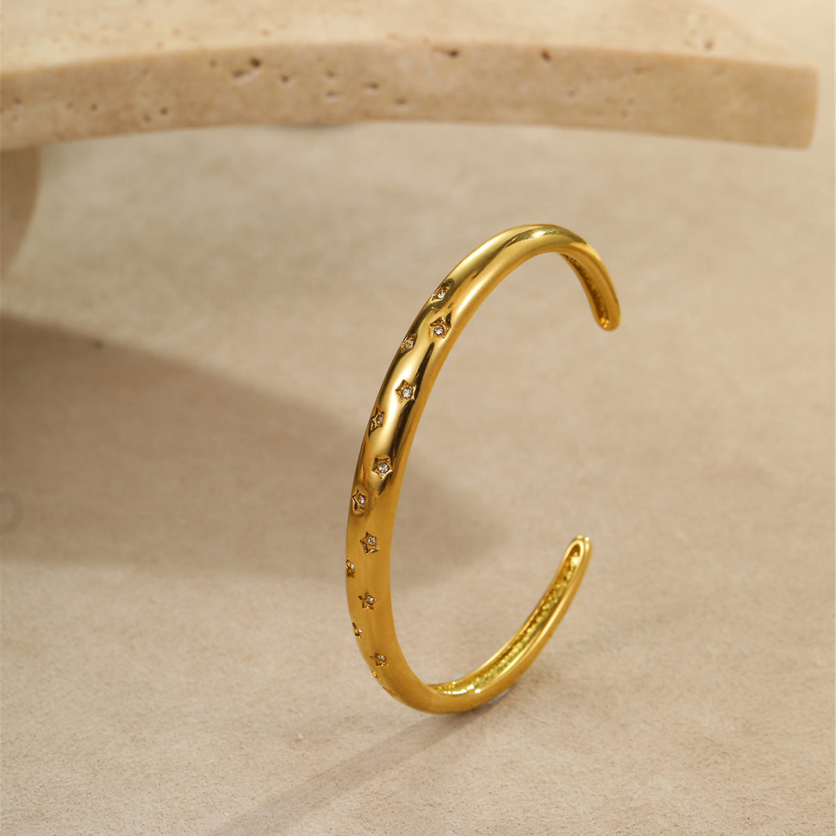 Titanstahl-Armband mit Kristallen oder Diamanten – Bild 8 | LuxeStyle