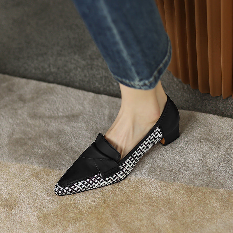 Elegante Vintage-Pumps mit Blockabsatz | LuxeStyle