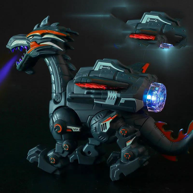 Elektrischer Sprüh-Dinosaurier mit Licht & Sound