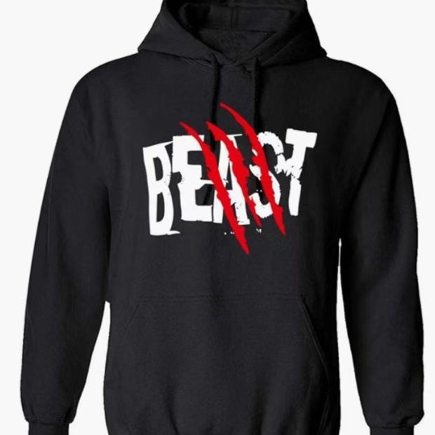 Kapuzen-Sweatshirt mit Print für Paare