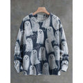 Herren-Sweatshirt mit Rundhals und Digitaldruck – Bild 11 | LuxeStyle