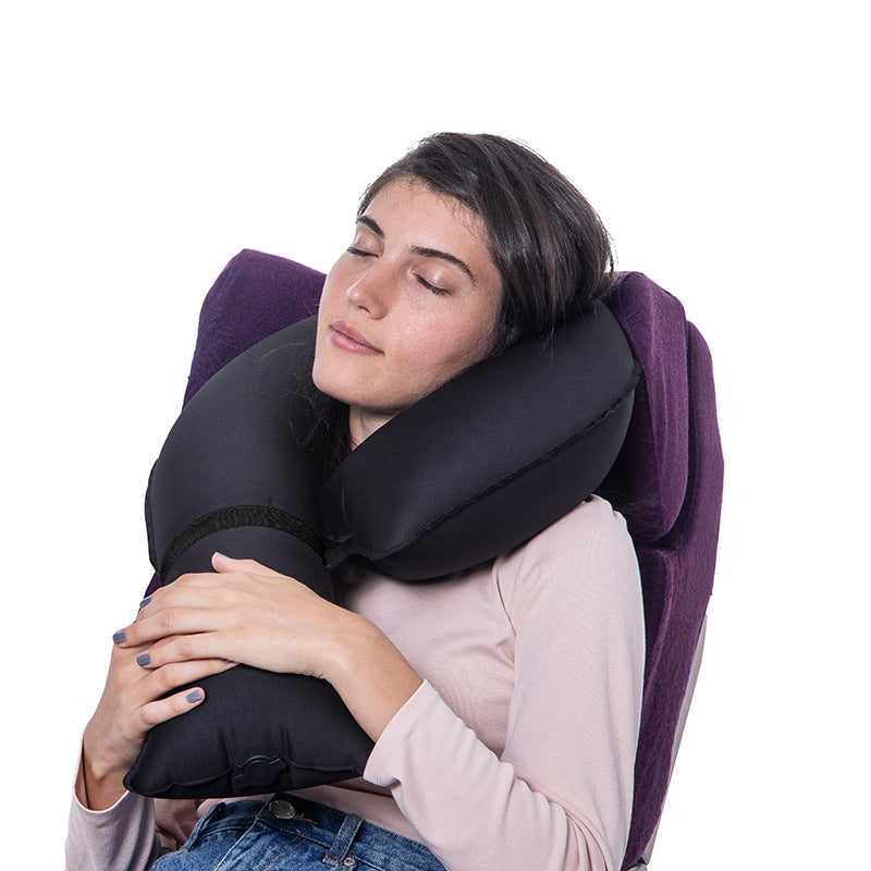 Aufblasbares Nackenkissen für Reisen – Bild 7 | LuxeStyle