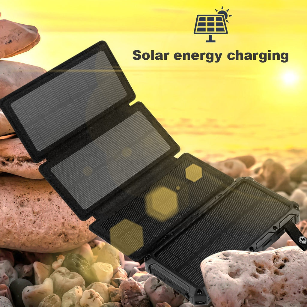 20’000mAh Solar Powerbank mit Wireless Charging