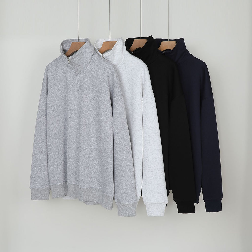 Premium Half-Zip Hoodie für Damen