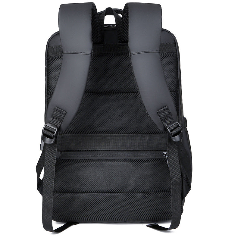 Stylischer schwarzer Business-Rucksack für Herren – Bild 8 | LuxeStyle