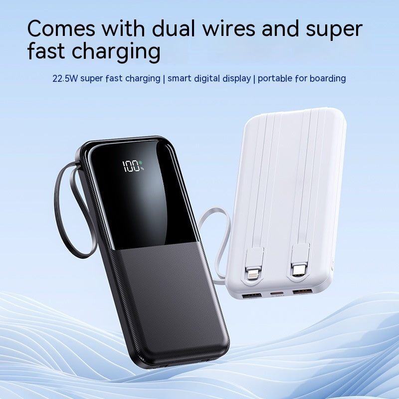 Powerbank 20000mAh, ultraschlank, Fast Charge