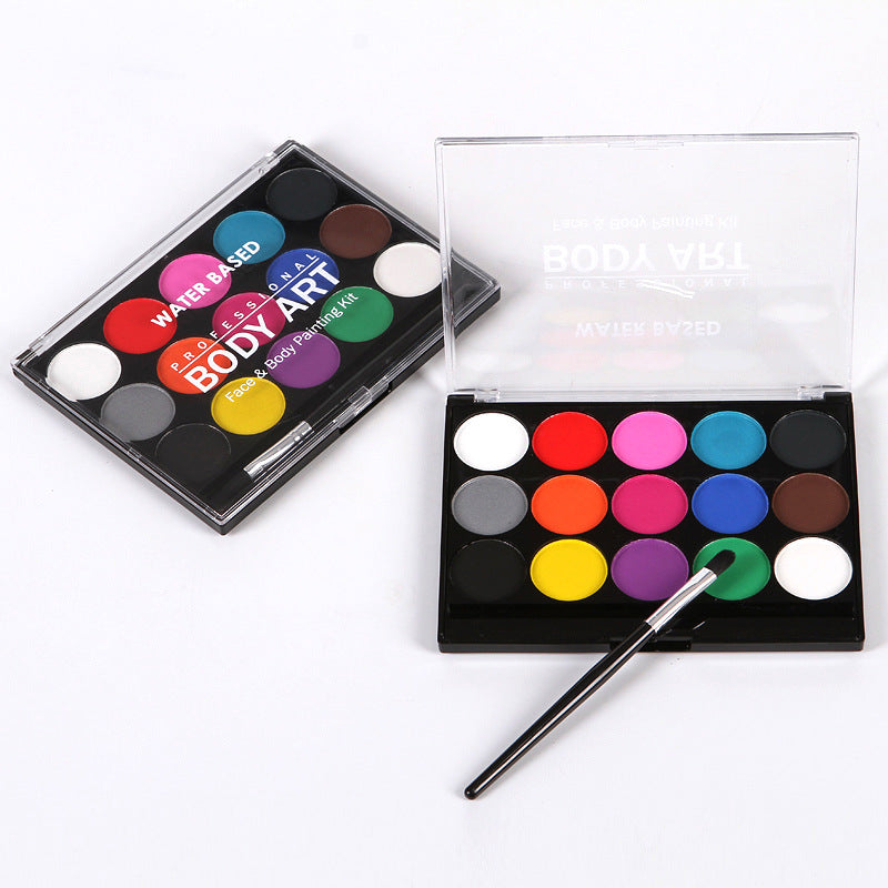 15 Farben Bodypainting-Palette | LuxeStyle