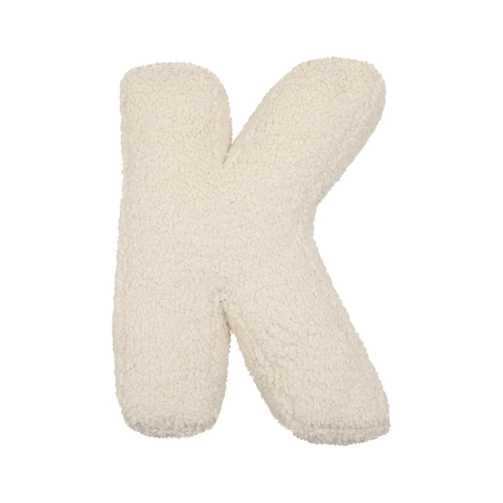 Lammwoll-Kissen Buchstabe Kinder – Bild 3 | LuxeStyle