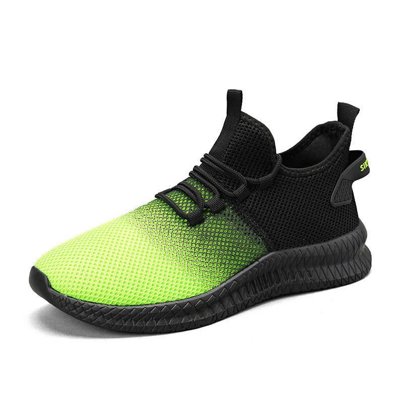 Low Top Mesh Sneaker mit Farbverlauf – Bild 5 | LuxeStyle