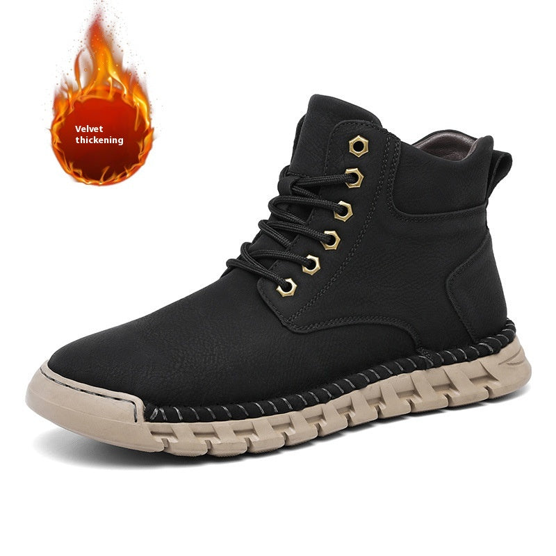 Winter-Freizeitstiefel aus Leder – Bild 4 | LuxeStyle