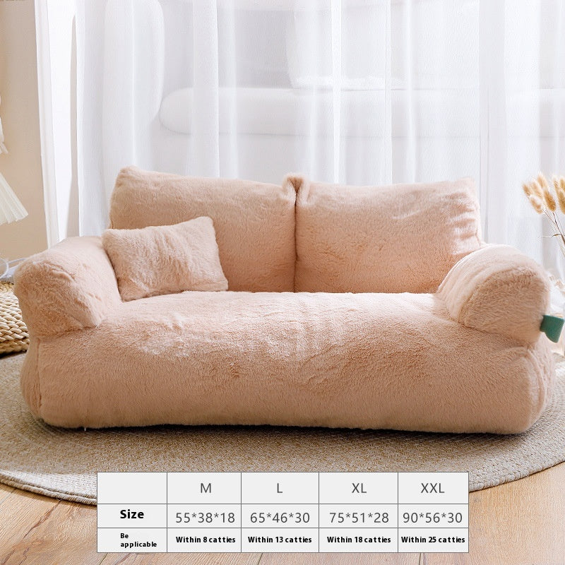 Katzenbett Sofa Plüsch