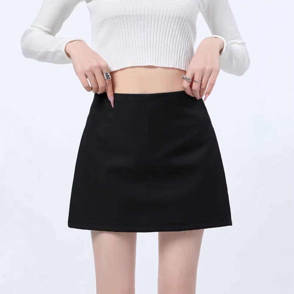 High-Waist Jupe-Hose mit Seitenschlitz – Bild 2 | LuxeStyle