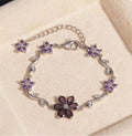 Kupferarmband mit Zirkonia-Herzblumen-Schmetterling – Bild 8 | LuxeStyle