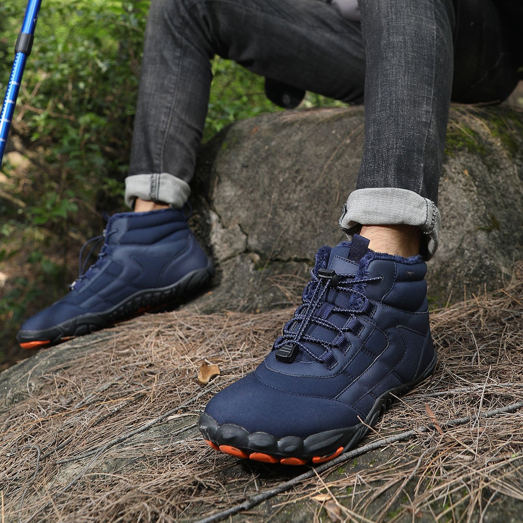 Plus-Size Outdoor Five-Finger-Schuhe mit Fleece – Bild 4 | LuxeStyle