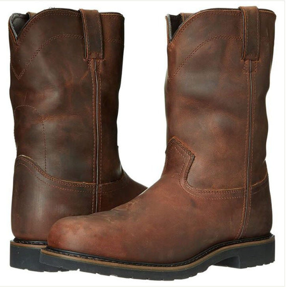 Braune Casual-Stiefel