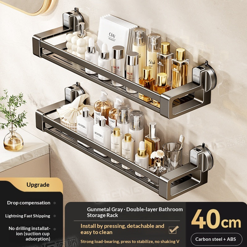 Badezimmer Ablageregal mit Saugnäpfen – Bild 3 | LuxeStyle