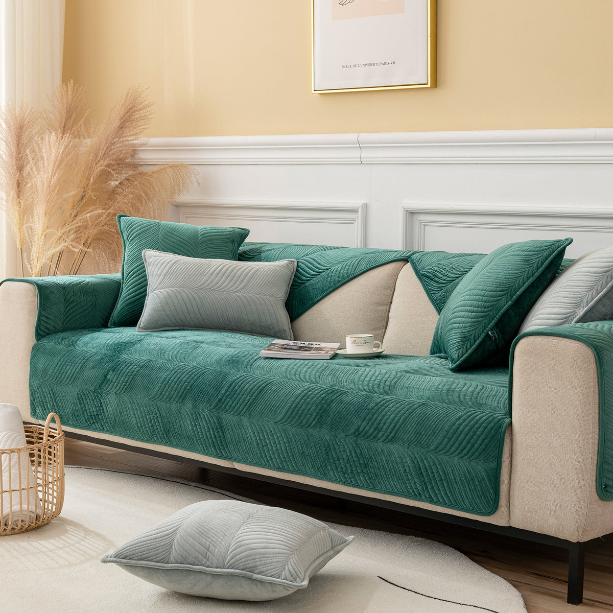 Weiches Sofa-Deckchen – Bild 1 | LuxeStyle