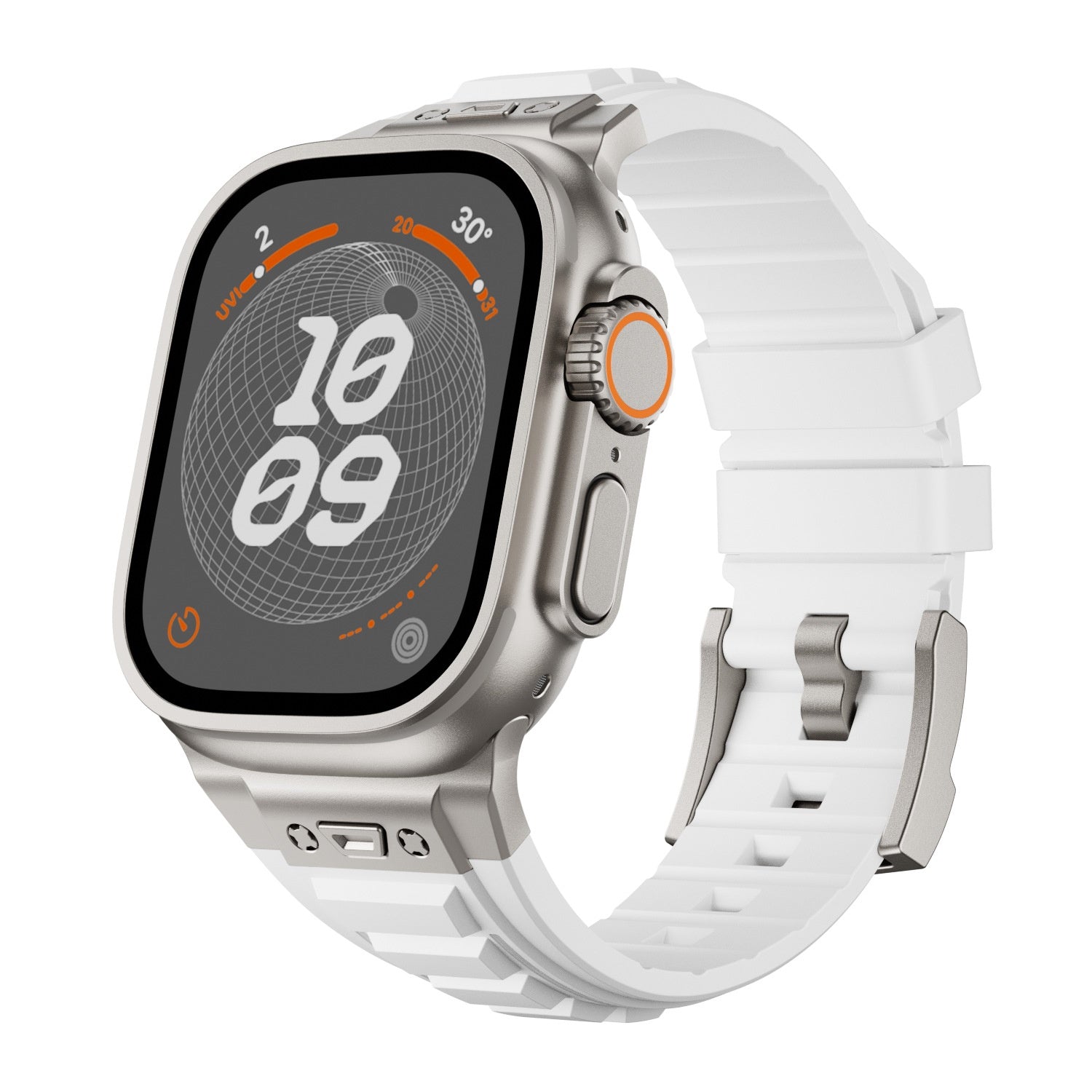 Cross Nail Silikonarmband für Apple Watch
