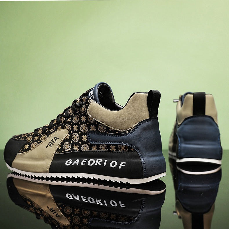 Freizeitschuhe mit Blumenmuster für Herren | LuxeStyle