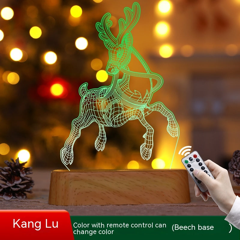 3D Weihnachtslampe