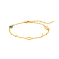 26 Buchstaben Armband mit Geburtsstein – Bild 1 | LuxeStyle