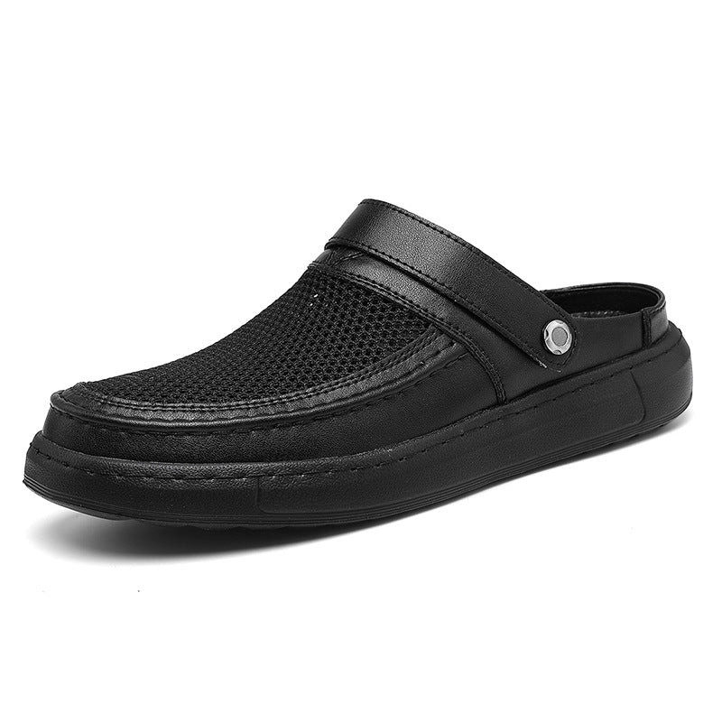 Herren Mesh-Sandalen mit Hohl-Design