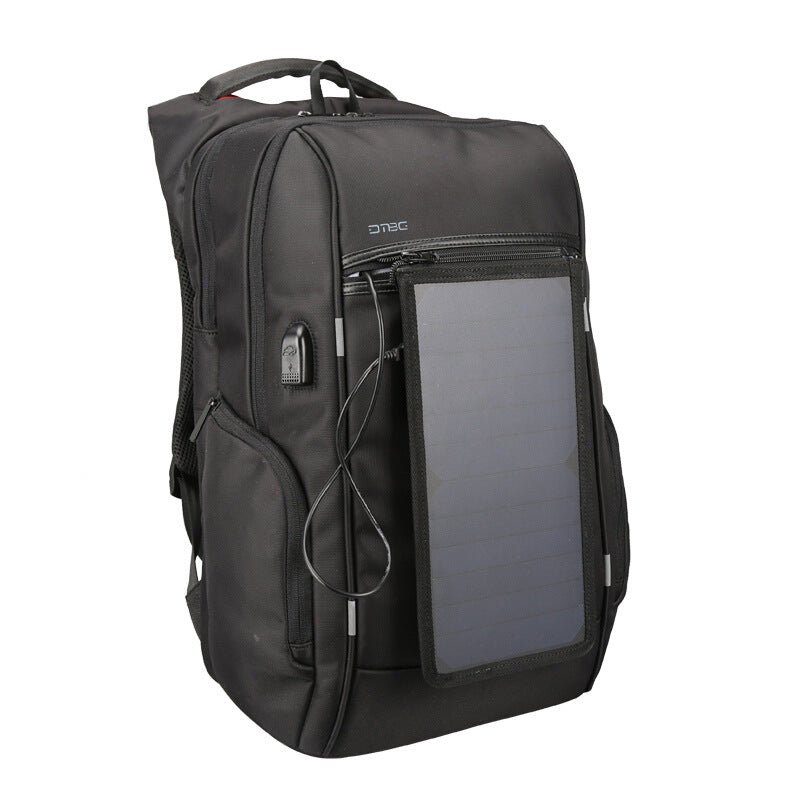 Solarbetriebener Rucksack mit USB-Ladefunktion – Bild 3 | LuxeStyle
