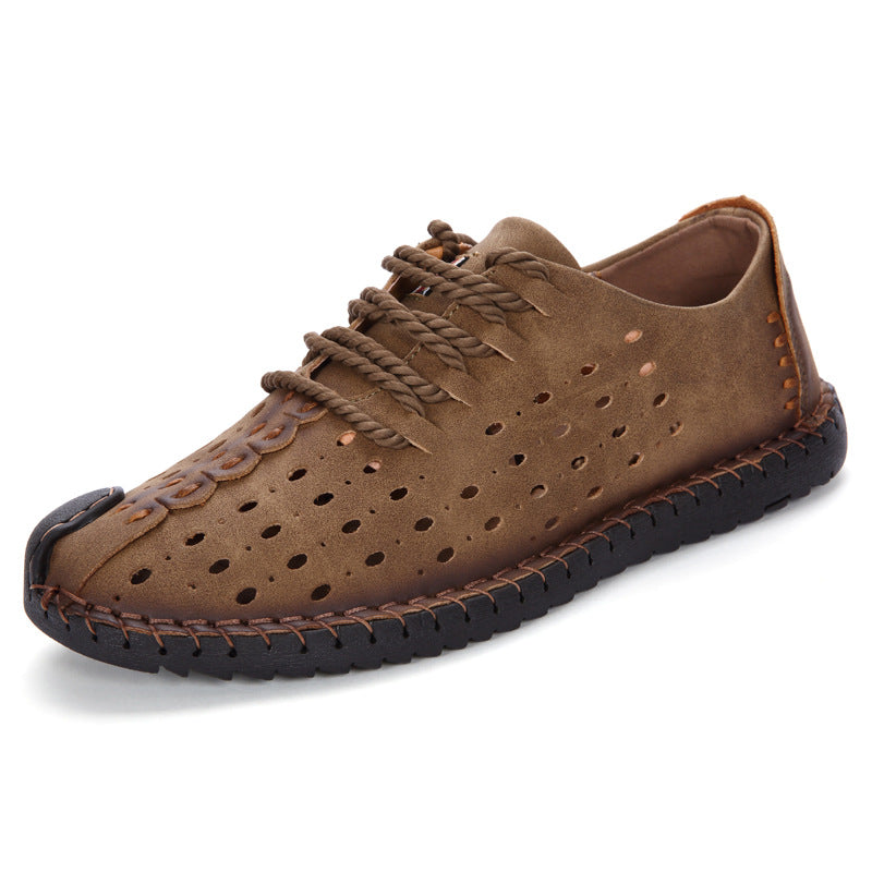 Atmungsaktive Loafer mit Handnaht – Bild 7 | LuxeStyle