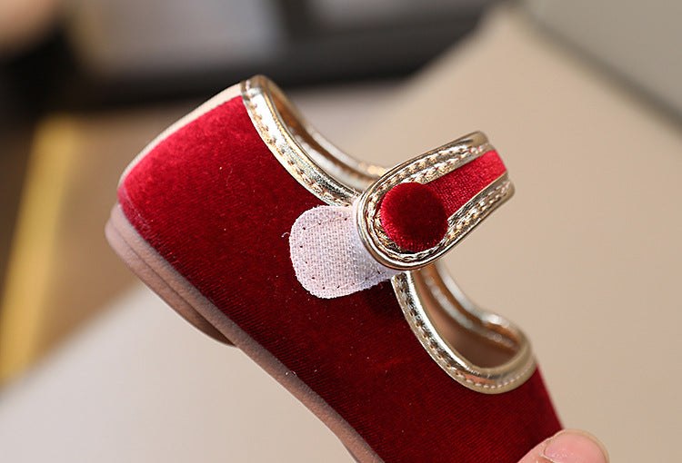 Elegante Prinzessinnen-Schuhe aus Leder