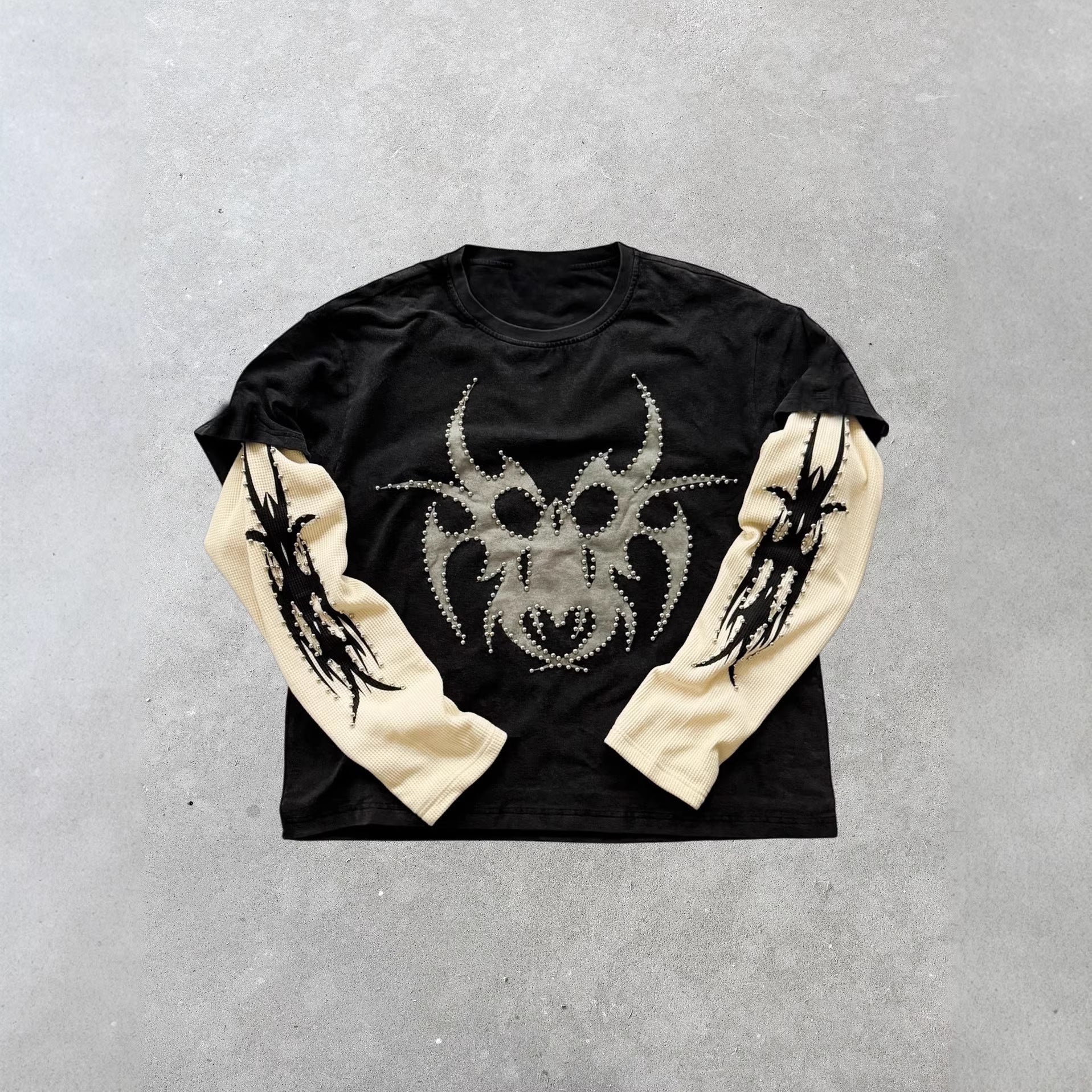Faux-Zweiteiler T-Shirt