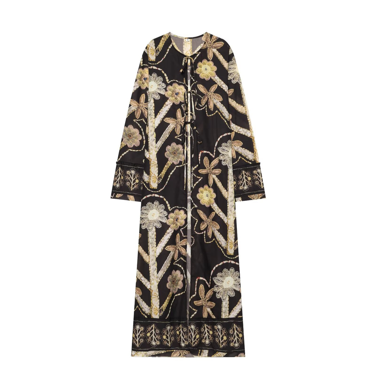 Elegantes A-Linien Maxikleid – Bild 3 | LuxeStyle