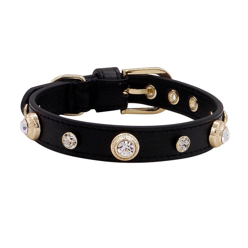 Halsband aus Lederimitat, verschiedene Farben – Bild 2 | LuxeStyle